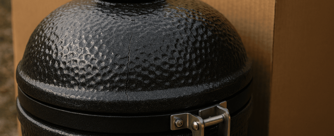 ¿Es grave una fisura en un kamado?