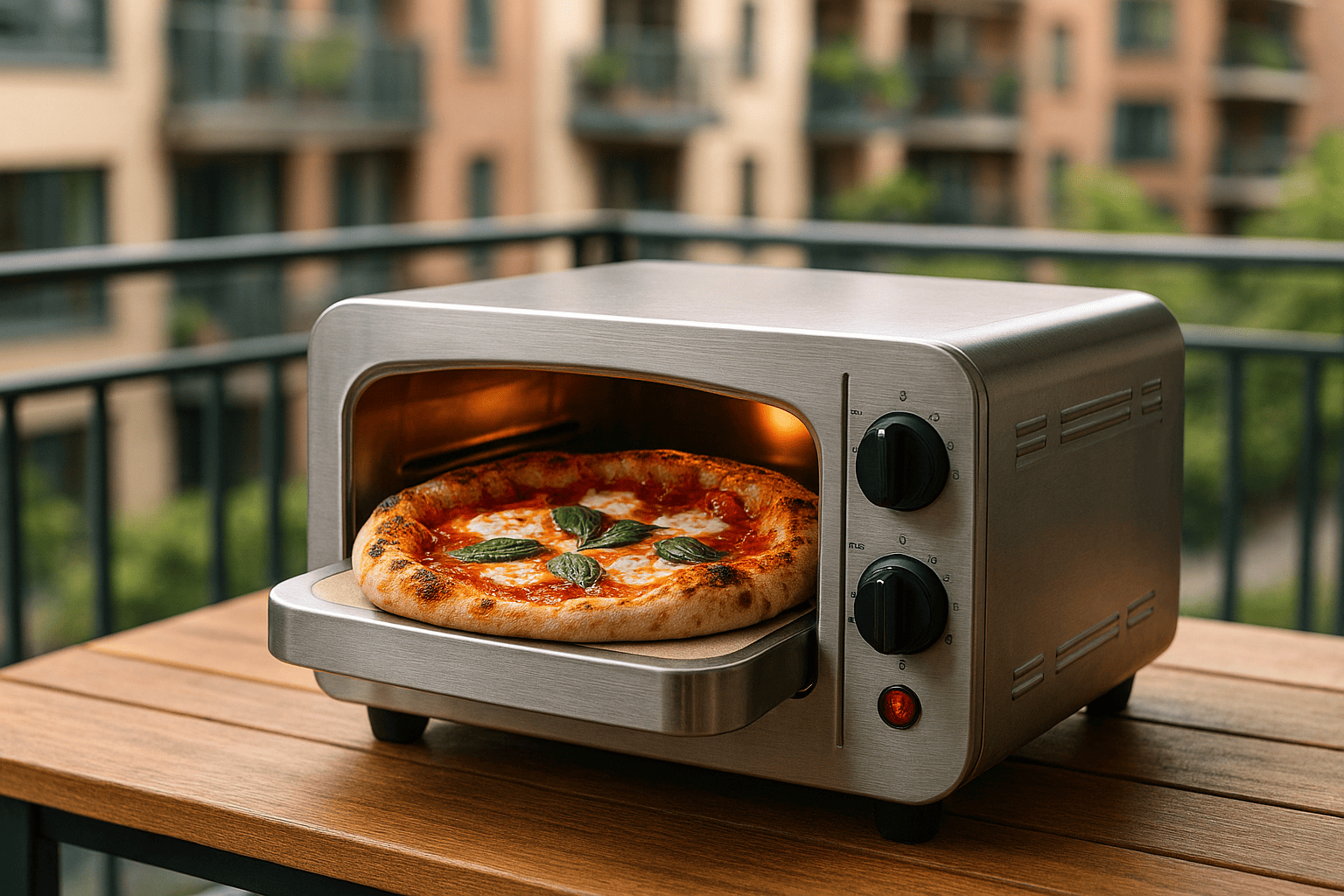 Hornos de pizza eléctricos para pisos: ¿llegan de verdad a los 400 °C?