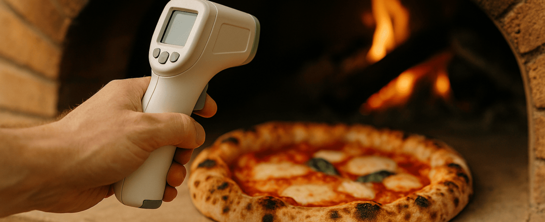 Por qué necesitas un termómetro infrarrojo para pizza antes que una pala cara